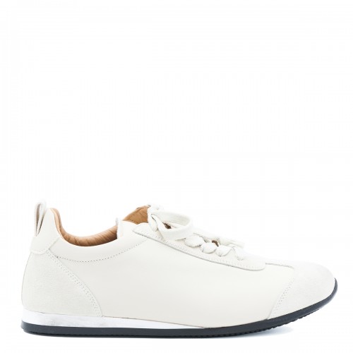 OFF WHITE LEATHER SNEAKERS