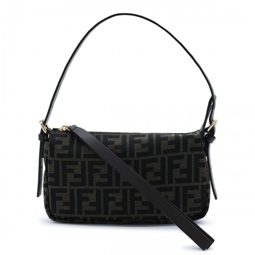 DARK BROWN TOP HANDLE BAG