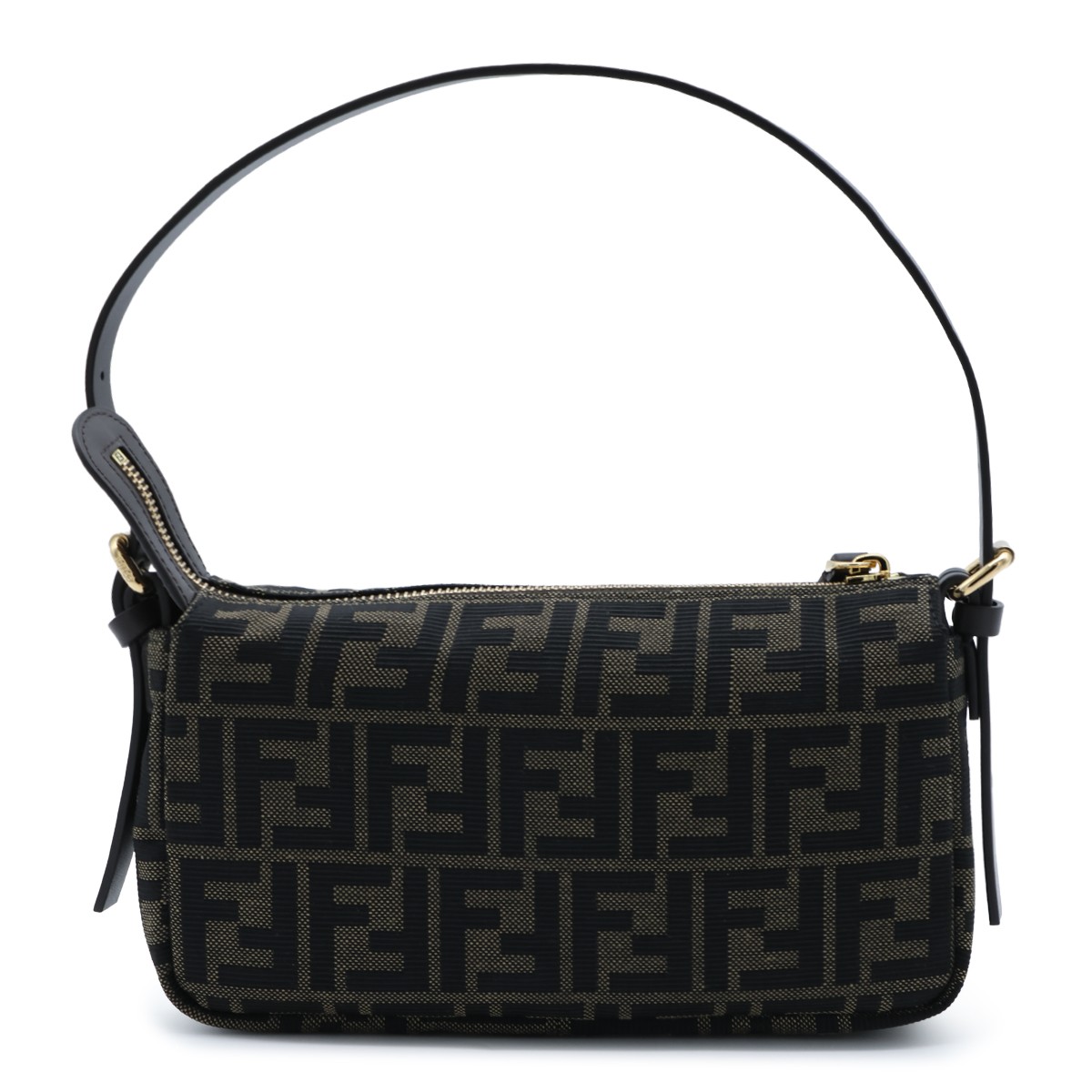 DARK BROWN TOP HANDLE BAG