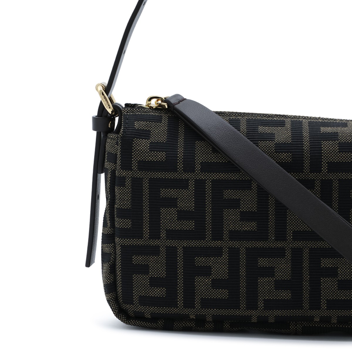 DARK BROWN TOP HANDLE BAG
