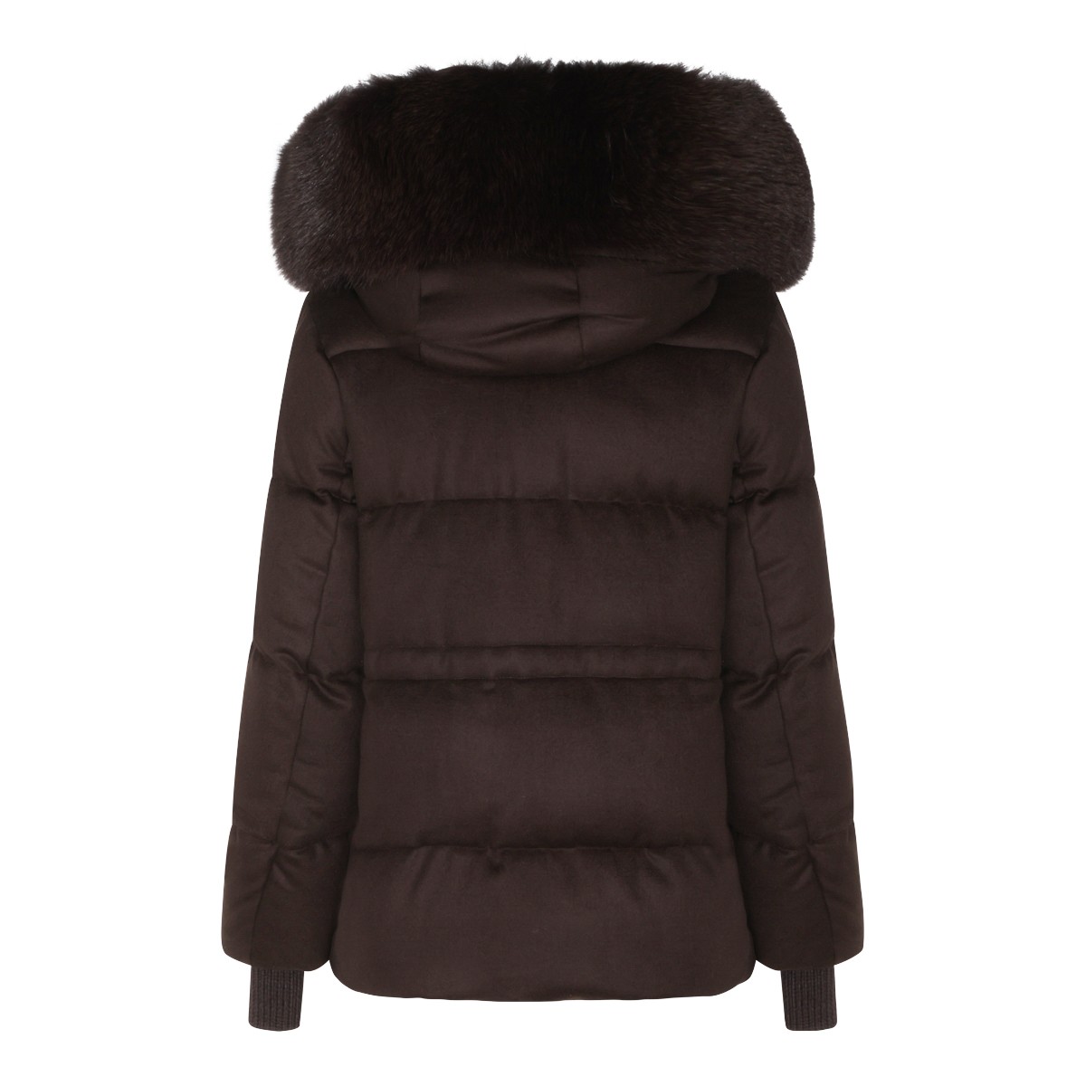 CHOCOLATE PUFFER ATTICA DOWN JACKET