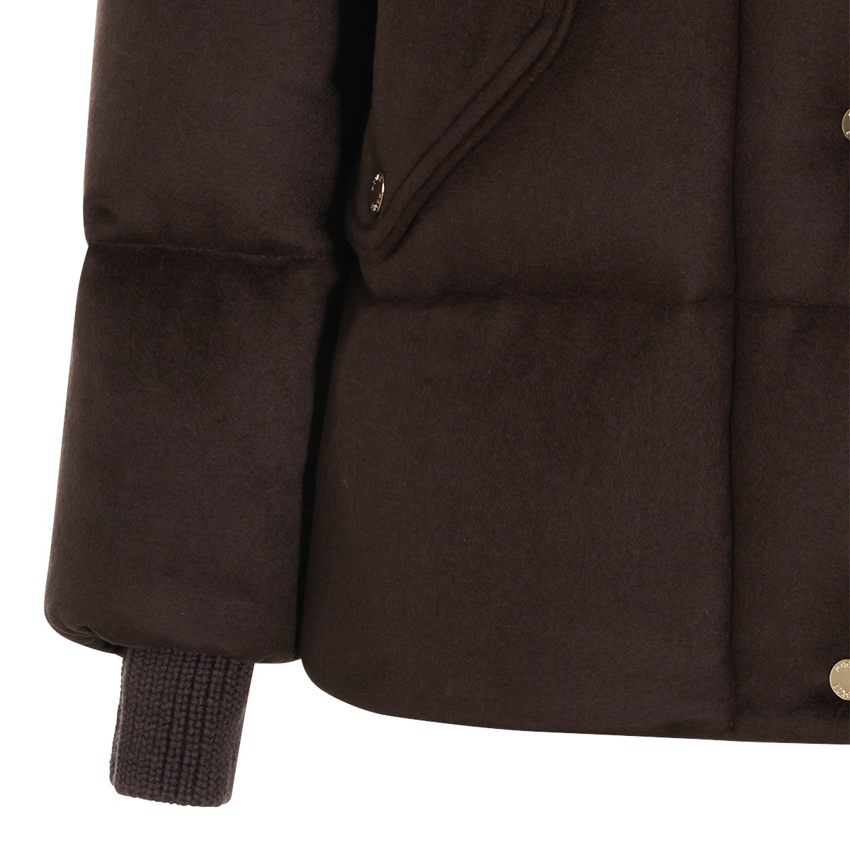 CHOCOLATE PUFFER ATTICA DOWN JACKET