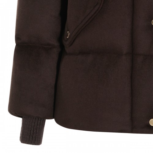 CHOCOLATE PUFFER ATTICA DOWN JACKET