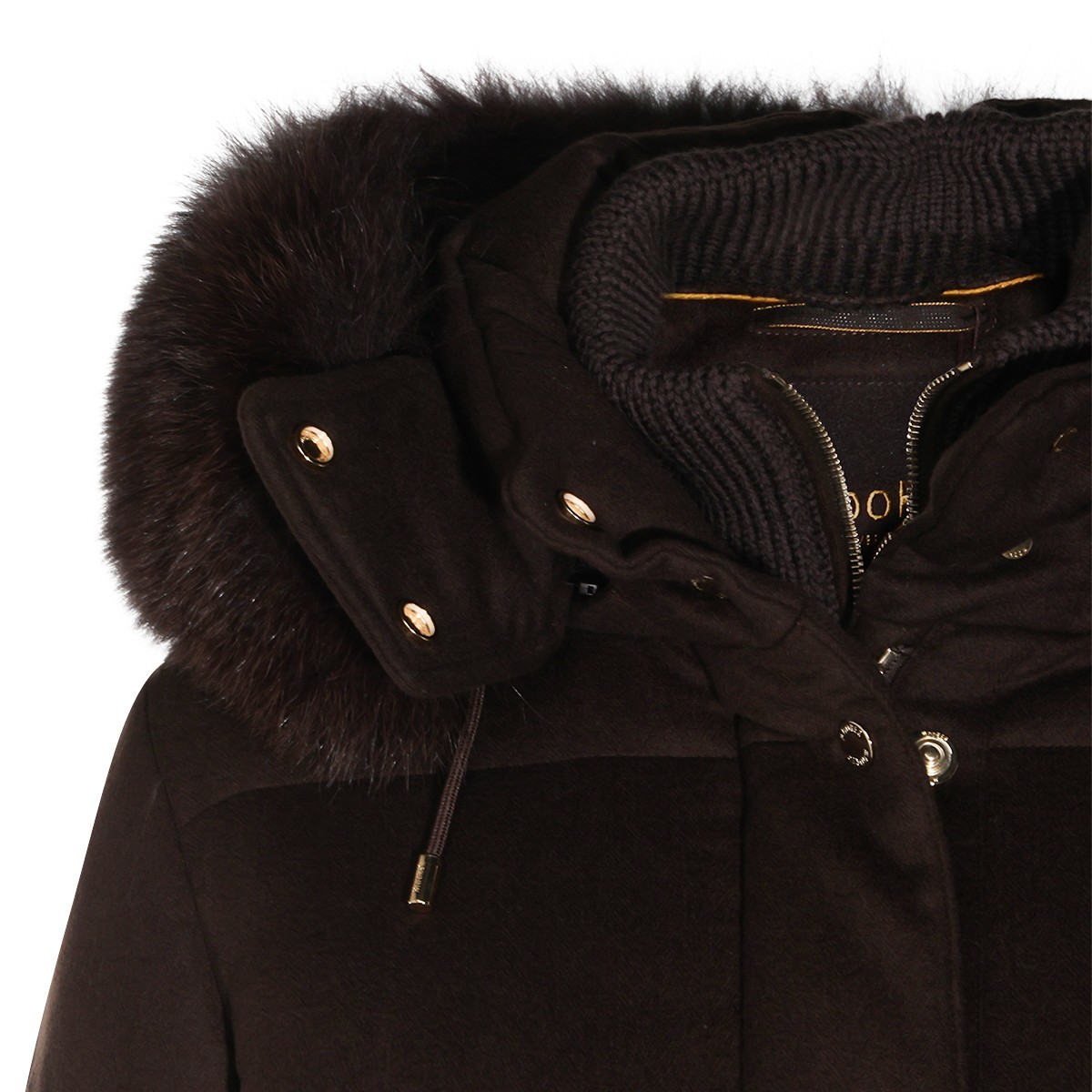 CHOCOLATE PUFFER ATTICA DOWN JACKET