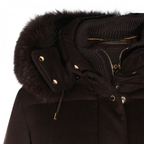 CHOCOLATE PUFFER ATTICA DOWN JACKET