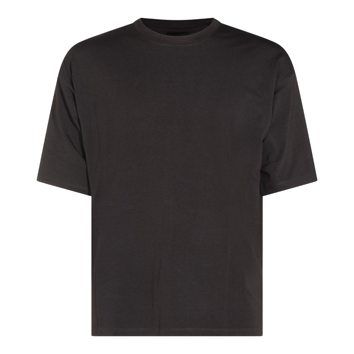 COLD BROWN COTTON T-SHIRT