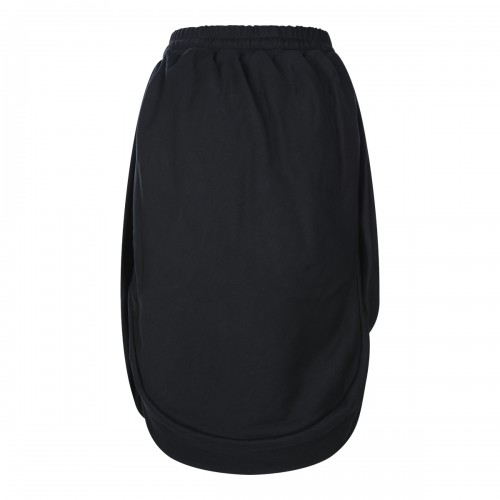 BLACK COTTON ZINGARA SKIRT