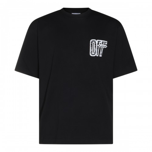 BLACK COTTON T-SHIRT