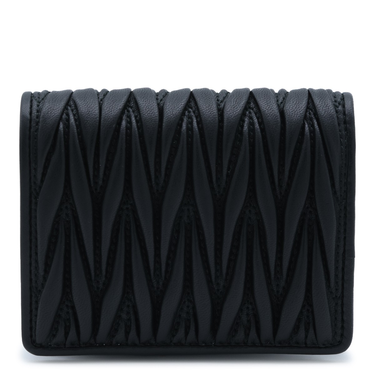 BLACK LEATHER WALLET