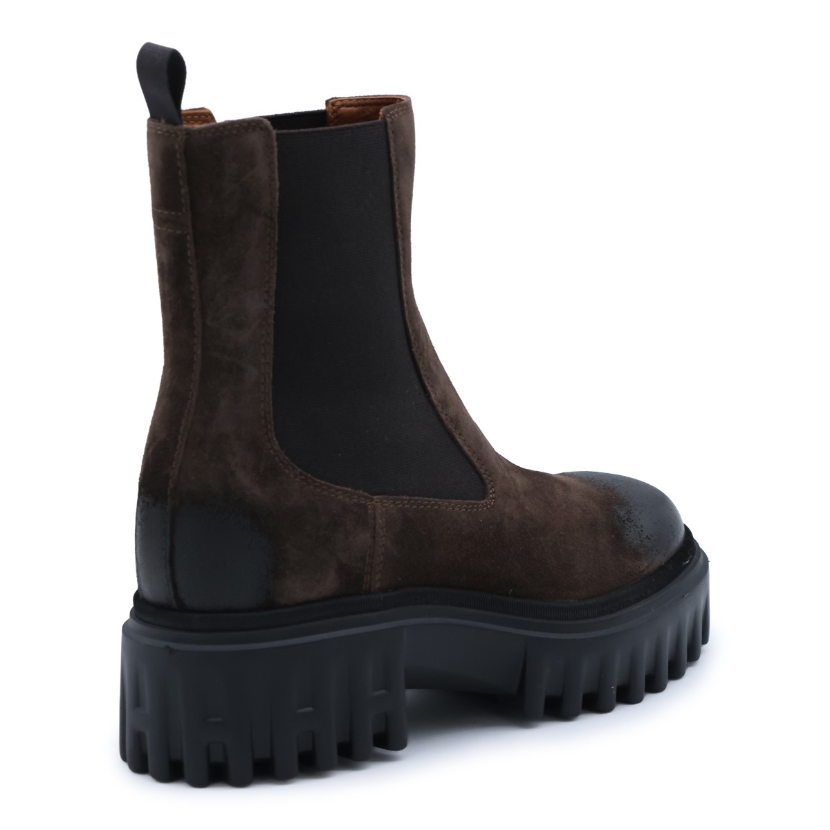 BROWN LEATHER BOOTS