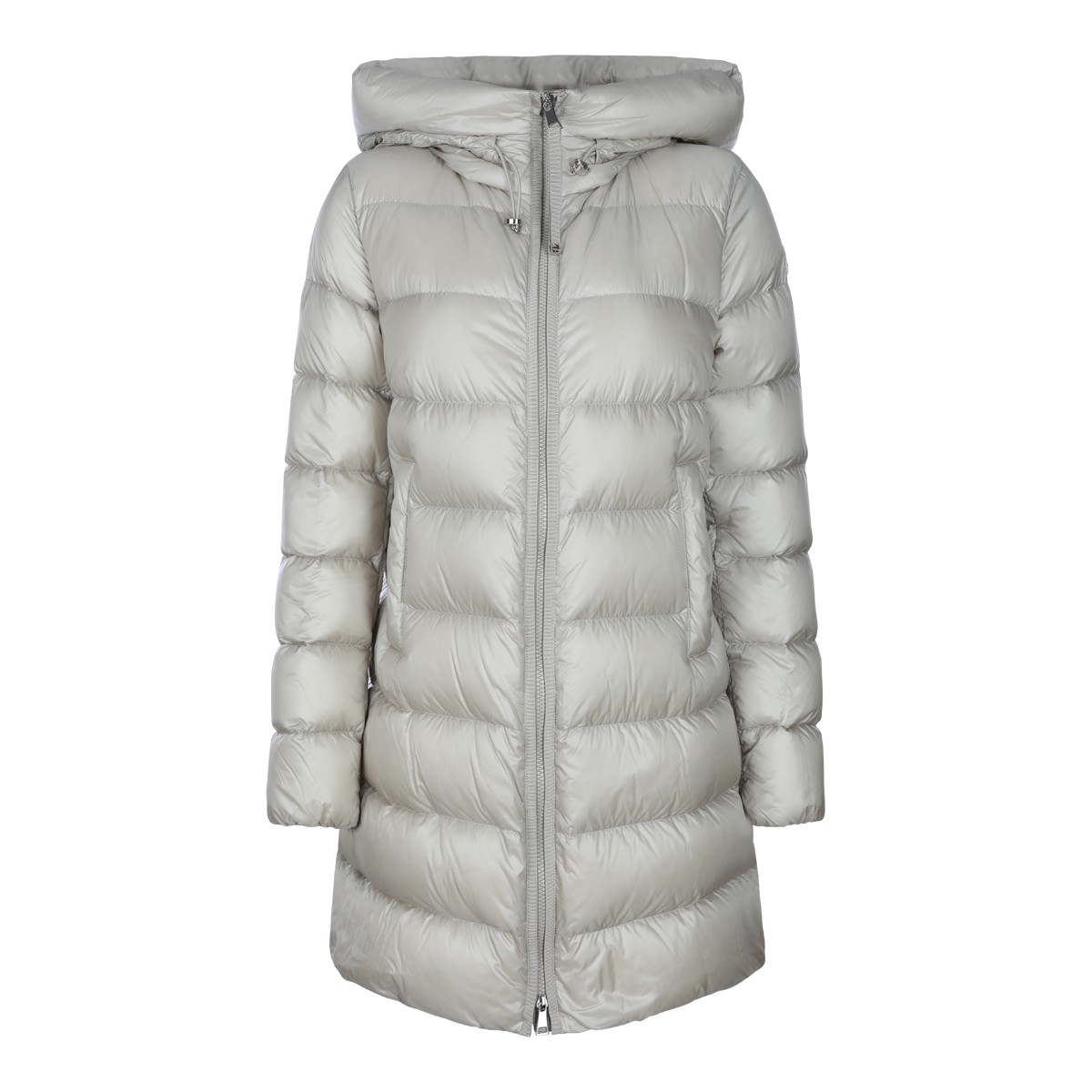 BEIGE PUFFER SUYENNE LONG PARKA DOWN...