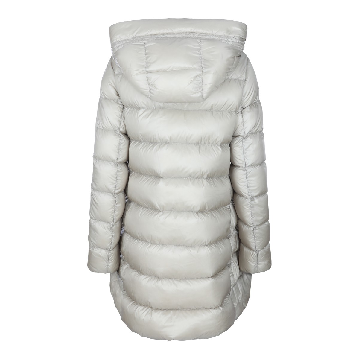 BEIGE PUFFER SUYENNE LONG PARKA DOWN...