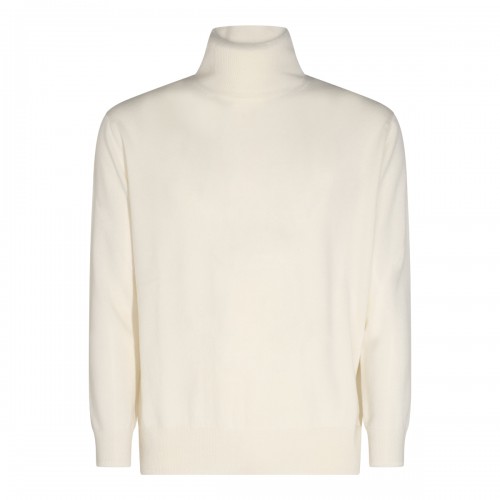 CREAM CASHMERE TURTLENECK...
