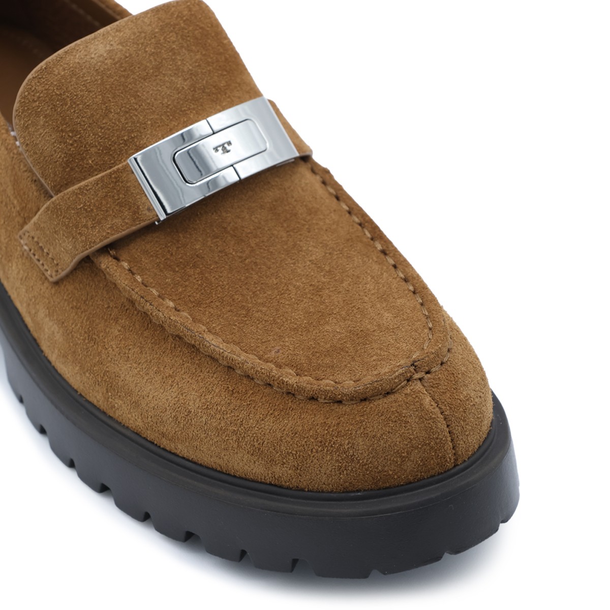 BROWN LEATHER LOAFERS