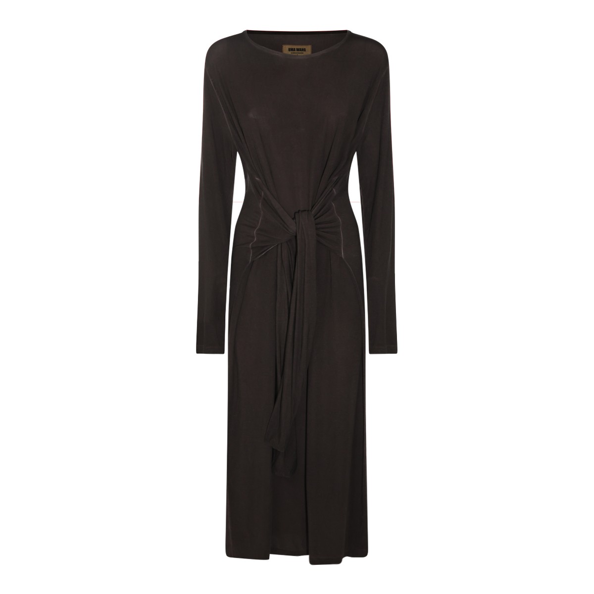 DARK BROWN DRESS