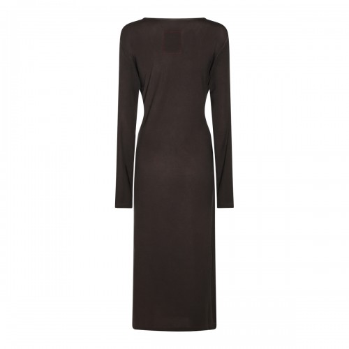 DARK BROWN DRESS 2