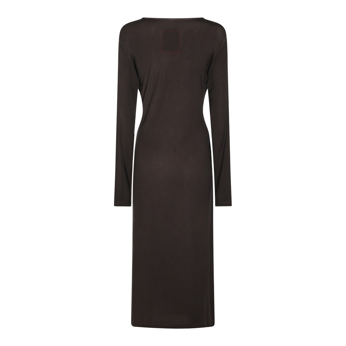 DARK BROWN DRESS