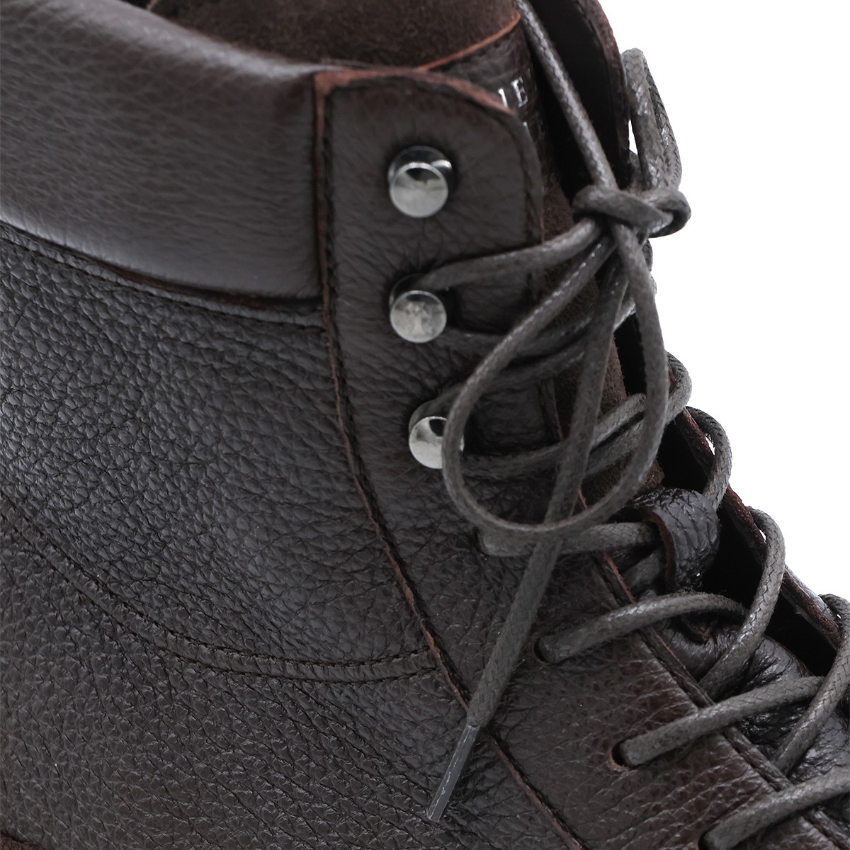 DARK BROWN LEATHER BOOTS