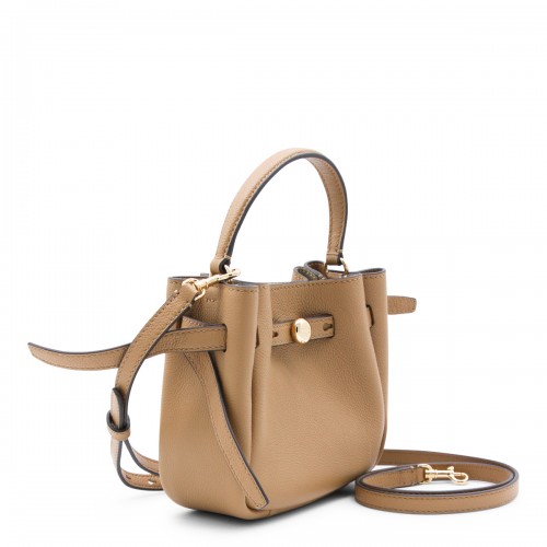 CAMEL LEATHER SATCHEL 2