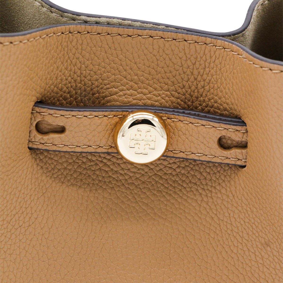 CAMEL LEATHER SATCHEL