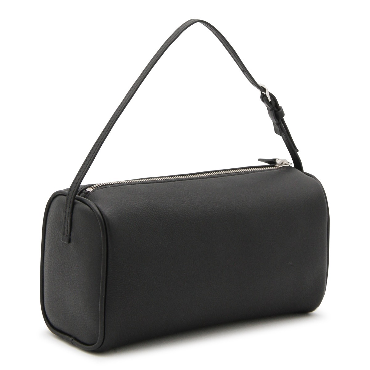 BLACK LEATHER 90'S SHOULDER BAG