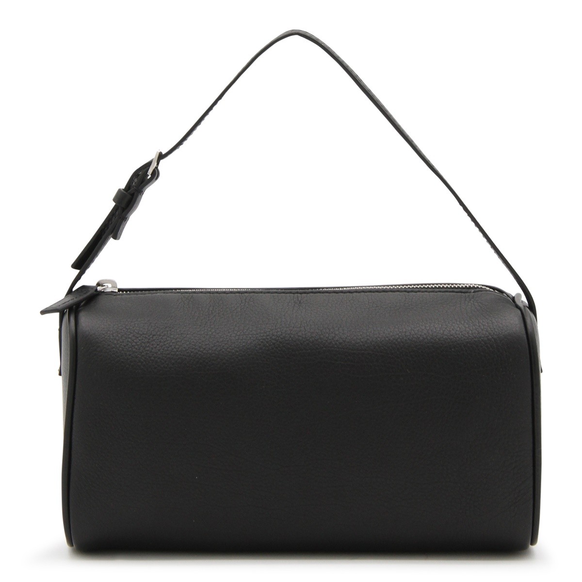 BLACK LEATHER 90'S SHOULDER BAG
