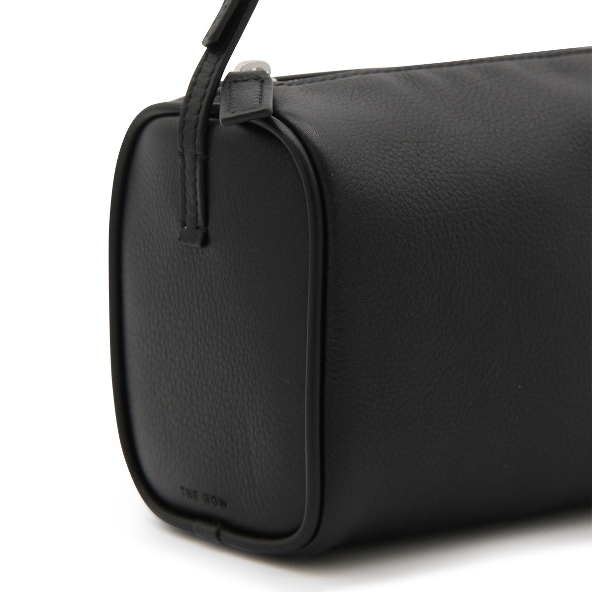 BLACK LEATHER 90'S SHOULDER BAG