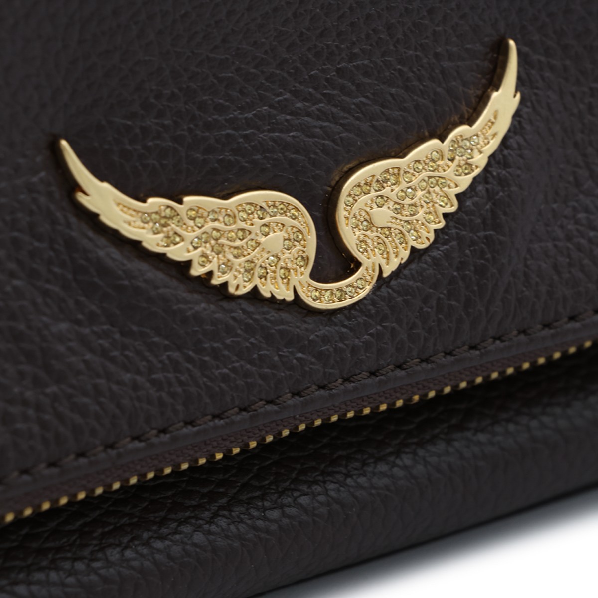 BROWNIE LEATHER SHOULDER BAG