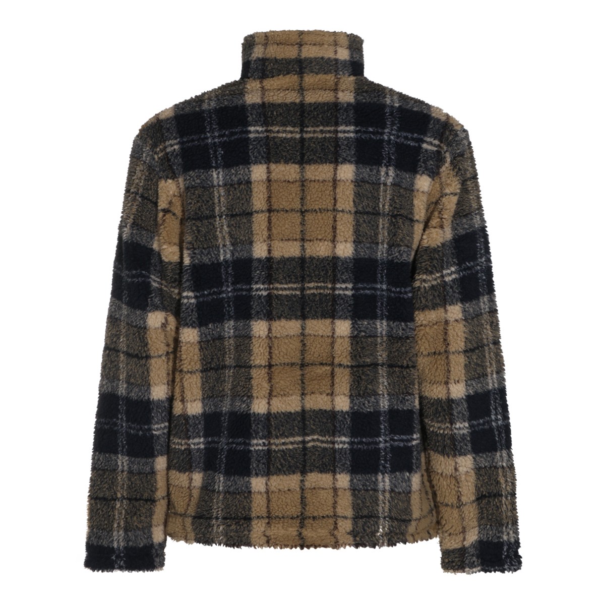TARTAN FLEECE CASUAL JACKET