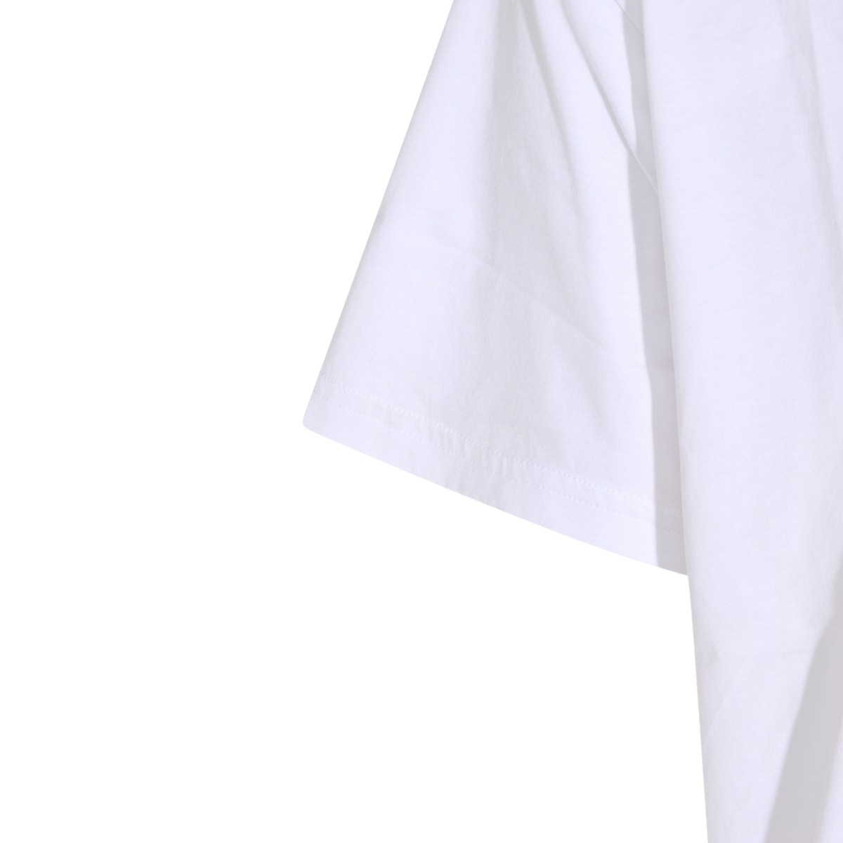 WHITE COTTON ORB GOLD T-SHIRT