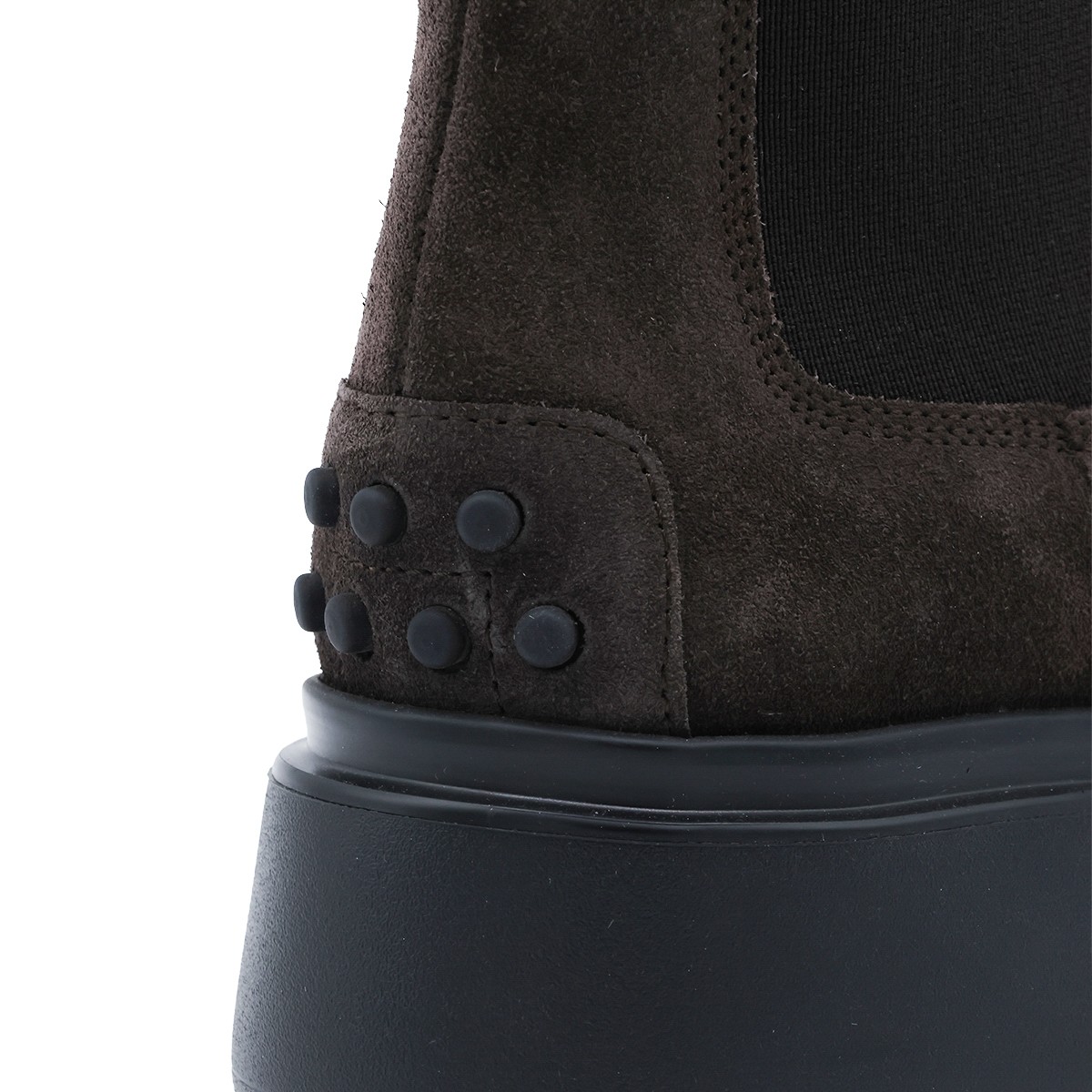 DARK BROWN SUEDE BOOTS