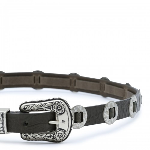 BROWN LEATHER BELT