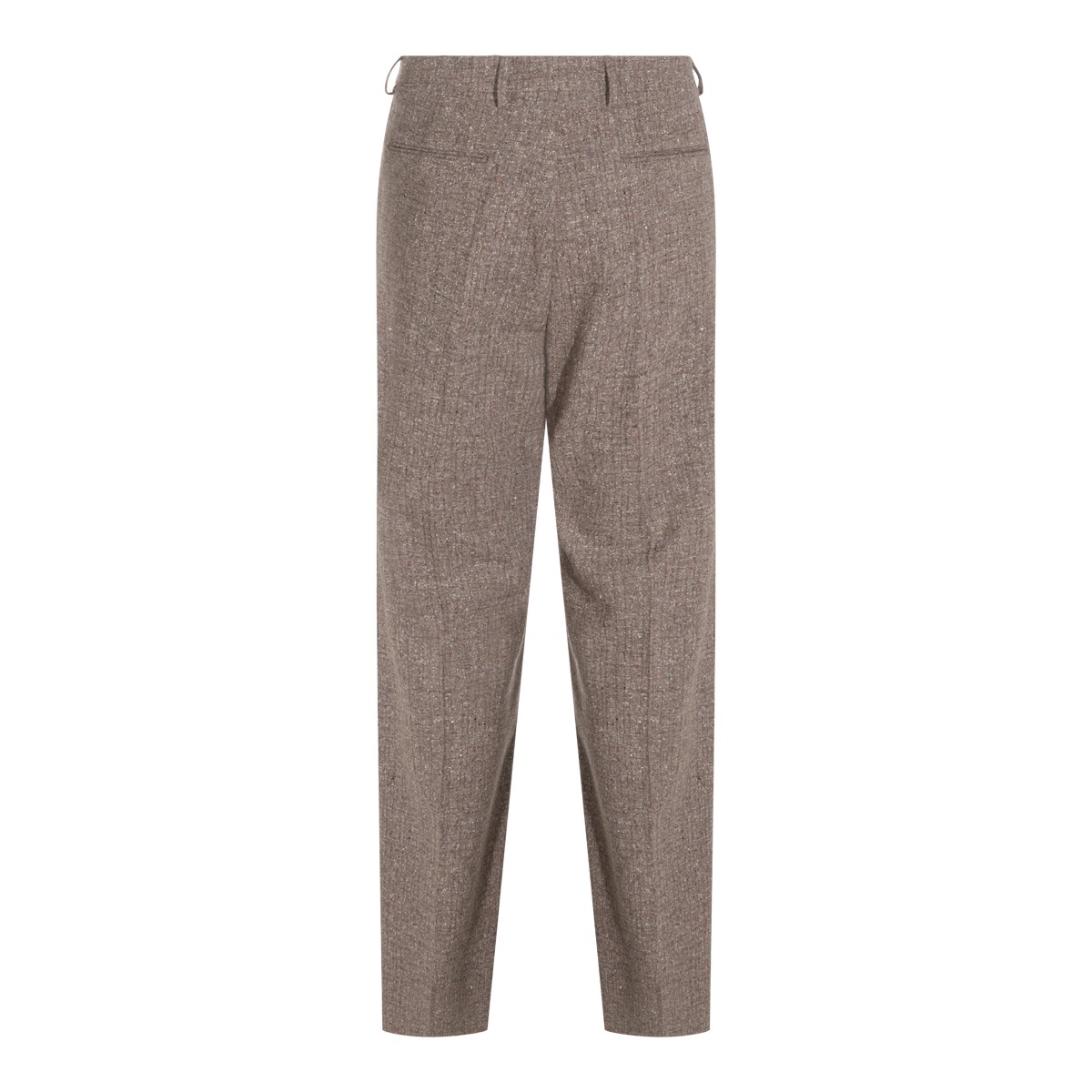 SAND WOOL TAILORED PANTS