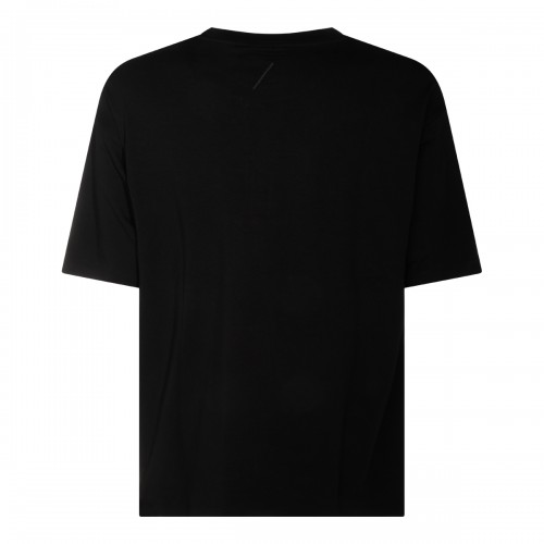 BLACK COTTON T-SHIRT 2