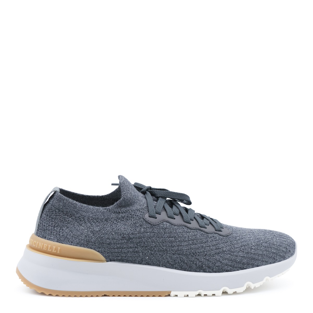 DARK GREY COTTON SNEAKERS