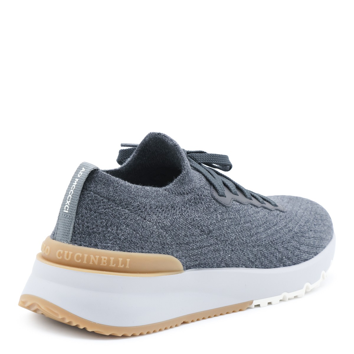 DARK GREY COTTON SNEAKERS
