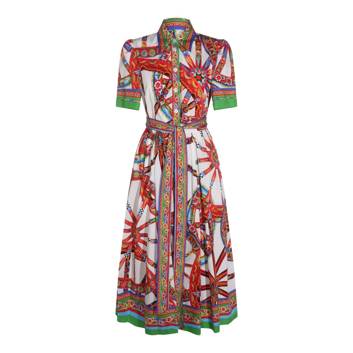 MULTICOLOR COTTON DRESS