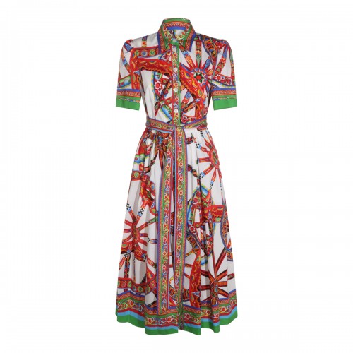 MULTICOLOR COTTON DRESS