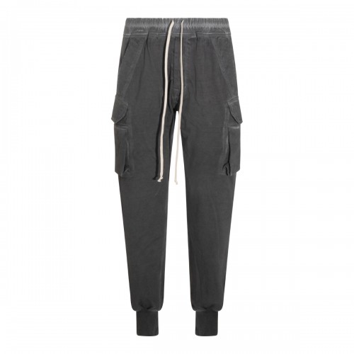FADED BLACK COTTON MASTODON PANTS