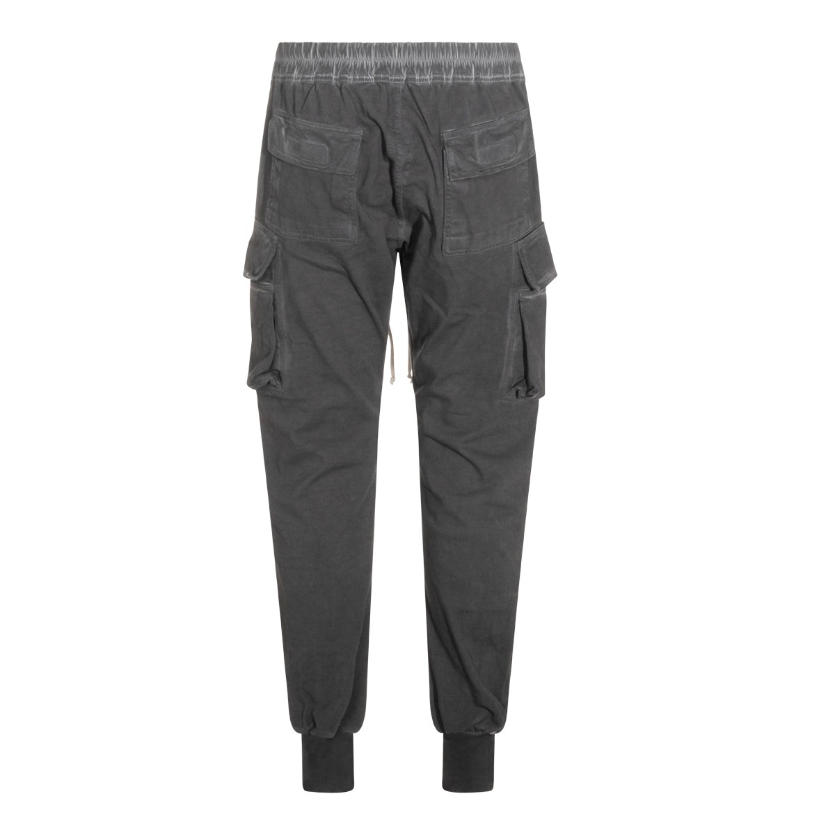 FADED BLACK COTTON MASTODON PANTS