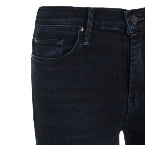 NAVY COTTON THE WEEKENDER FRAY JEANS