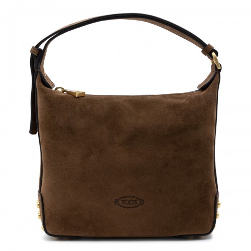COCOA SUEDE GMT SHOULDER BAG