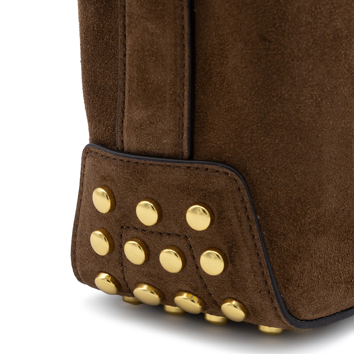 COCOA SUEDE GMT SHOULDER BAG