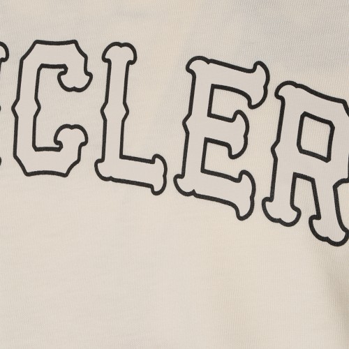 WHITE COTTON LOGO T-SHIRT