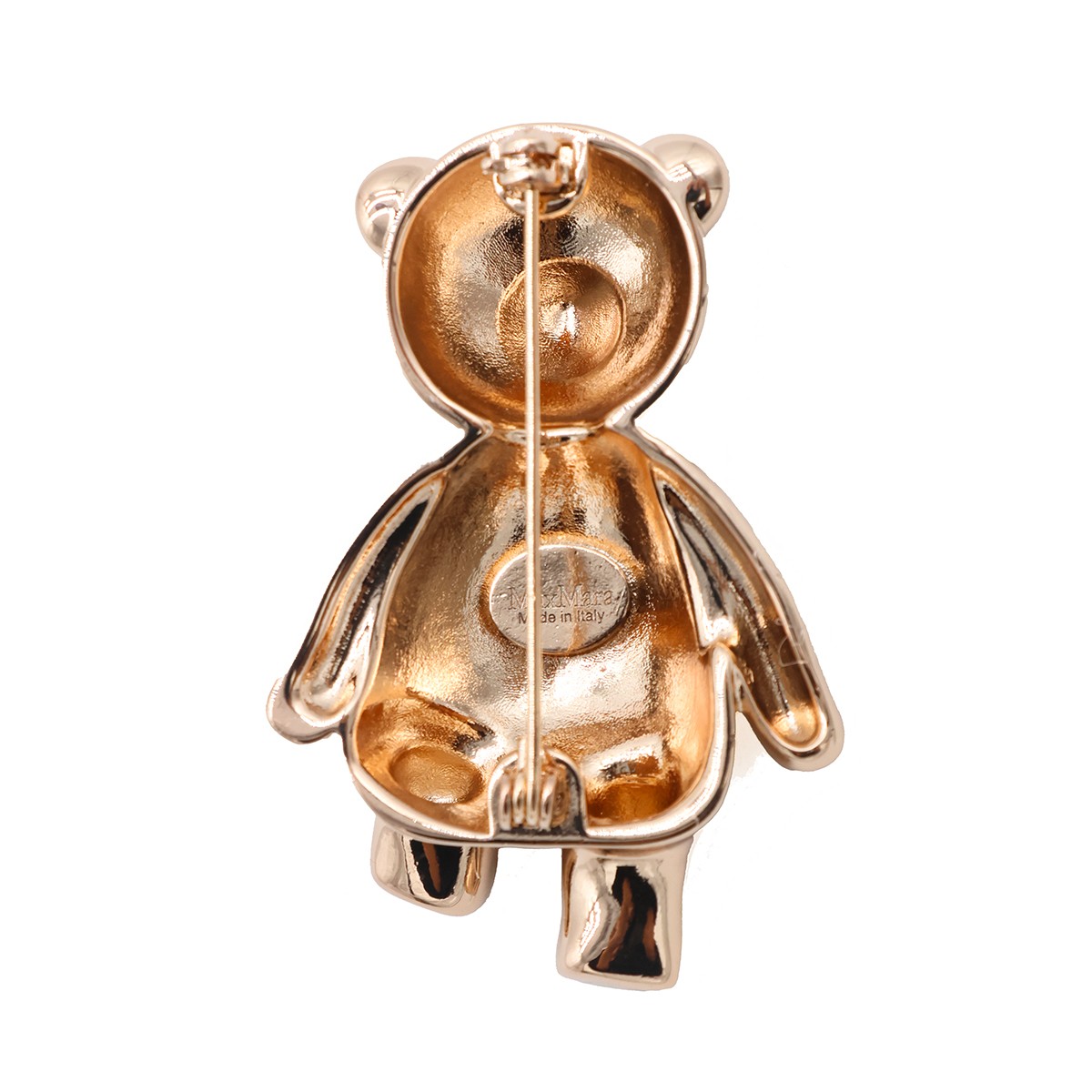 GOLD METAL SHINY BROOCHE