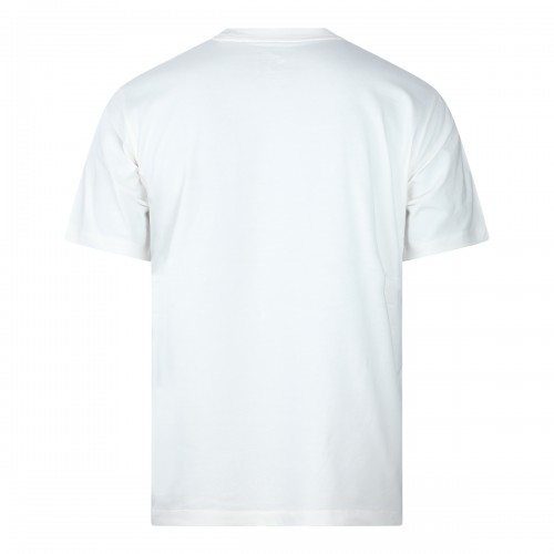 CHALK WHITE COTTON T-SHIRT 2