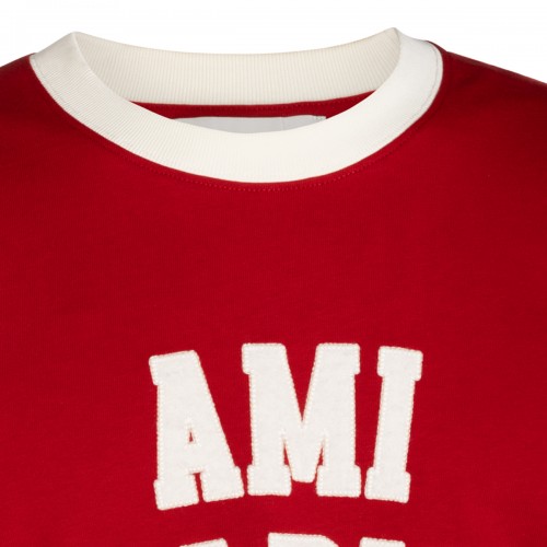 RED COTTON T-SHIRT