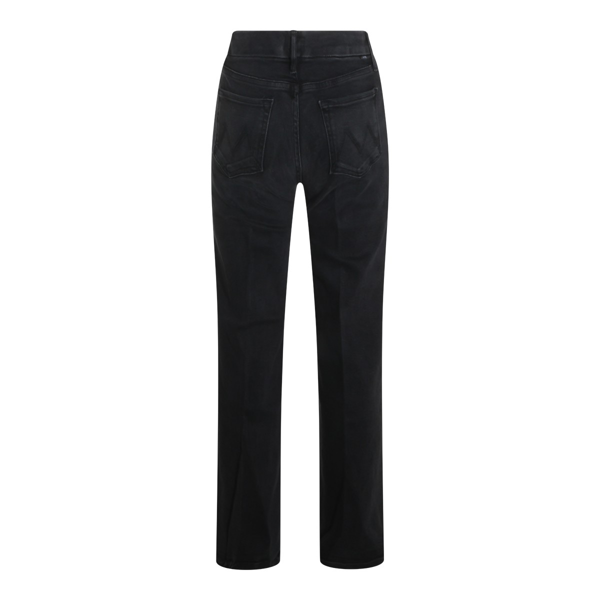 BLACK COTTON THE ROLLER JEANS