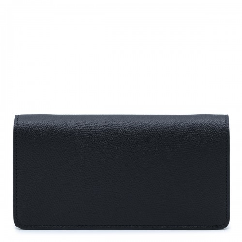 BLACK LEATHER VLOGO SIGNATURE MINI BAG