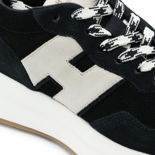BLACK SUEDE H641 SNEAKERS